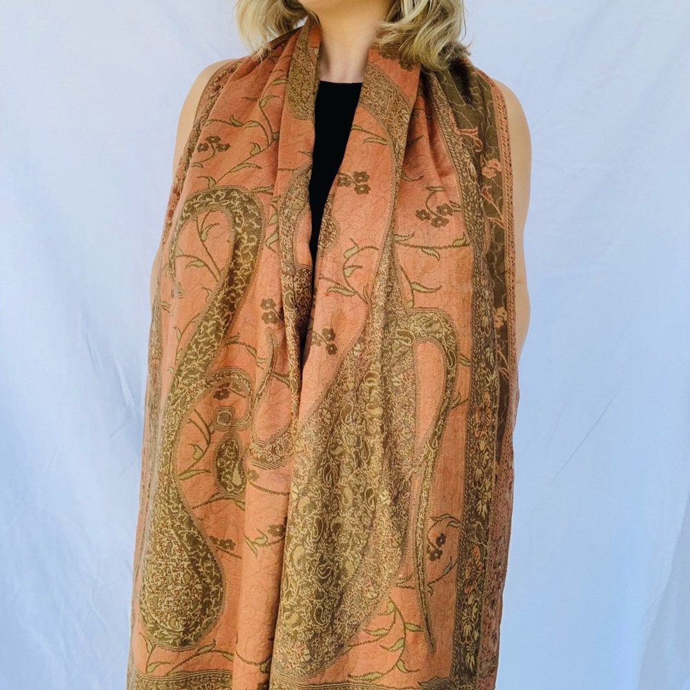 Reversible Rustic Pashmina - Picture 3 of 7